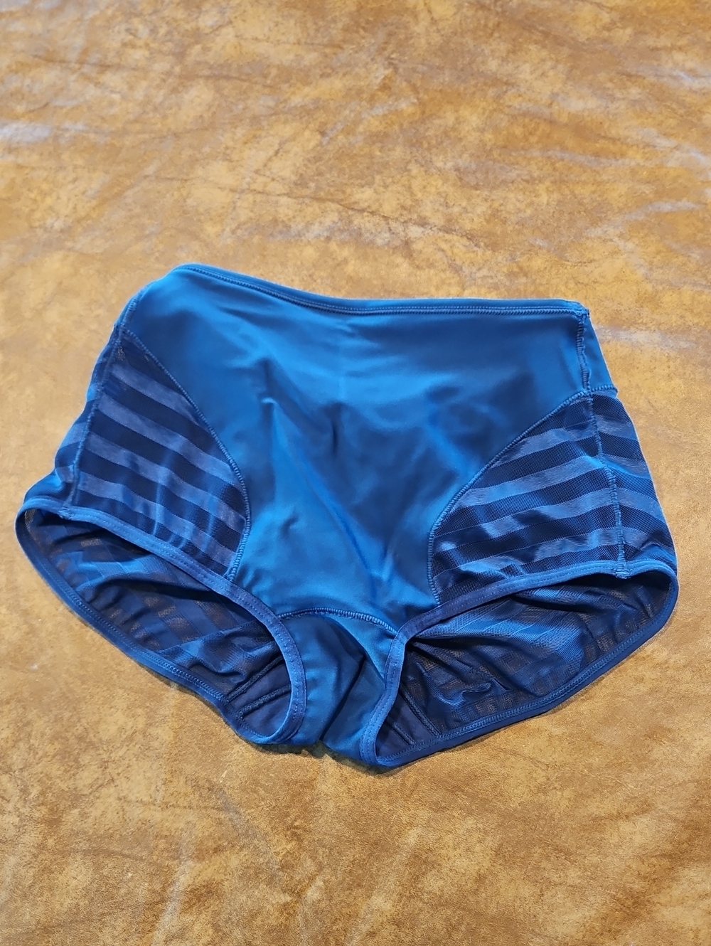 Navy Blue Bikini Shorts